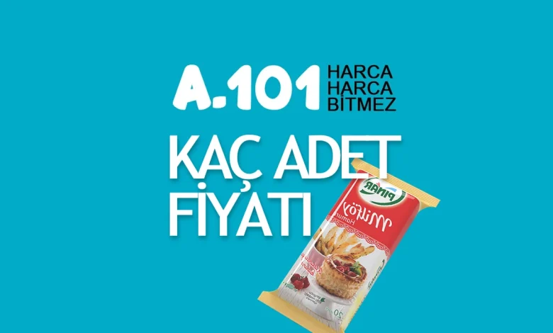 A101 milföy hamuru fiyatı