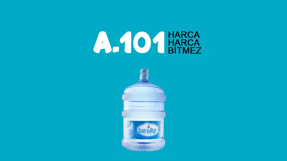 A101 su fiyatları