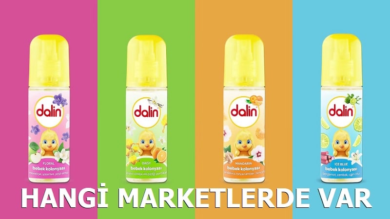 Dalin Kolonya Hangi Marketlerde Var