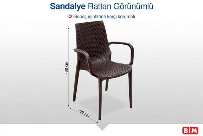 Bim Rattan Sandalye Fiyatları 2022