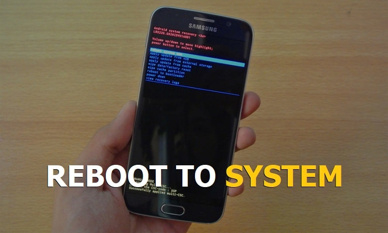 Reboot To System Ne Demek