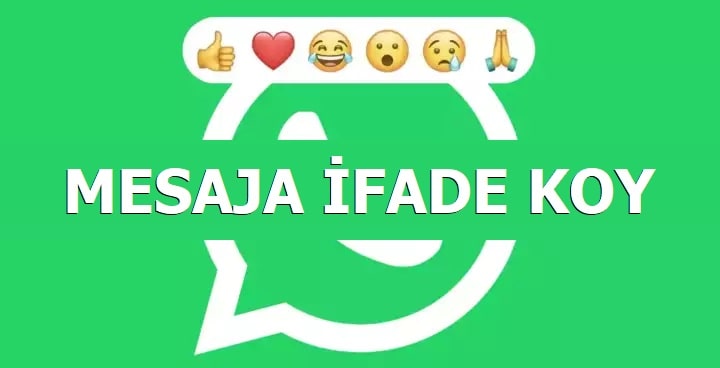 WhatsApp Mesaja İfade Koyma