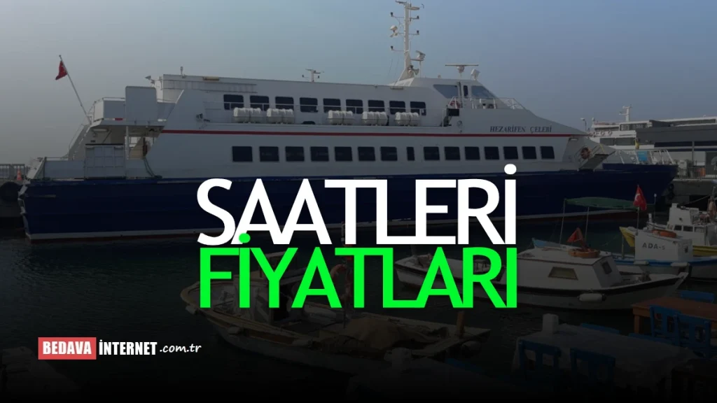 Avşa İdo Bilet Fiyatları