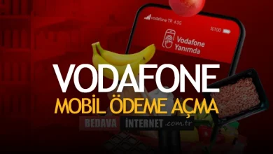 Vodafone Mobil Ödeme Açma
