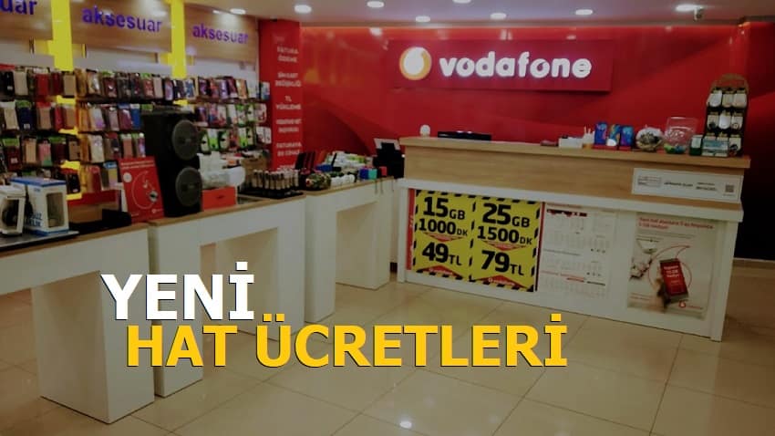 Vodafone Yeni Hat Fiyatları
