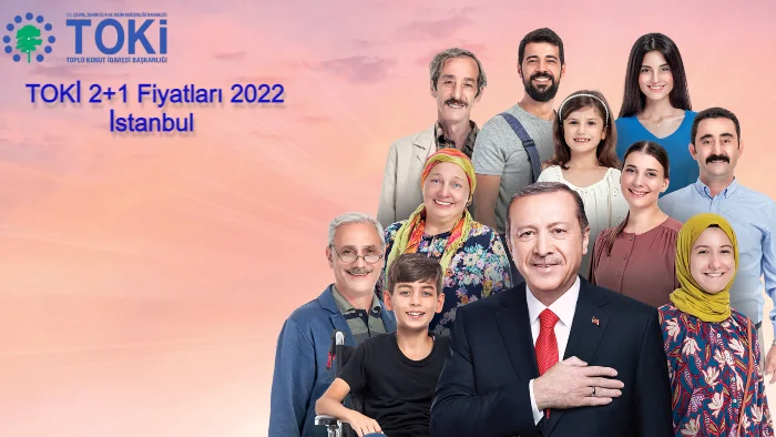 TOKİ 2+1 Fiyatları 2022 İstanbul 