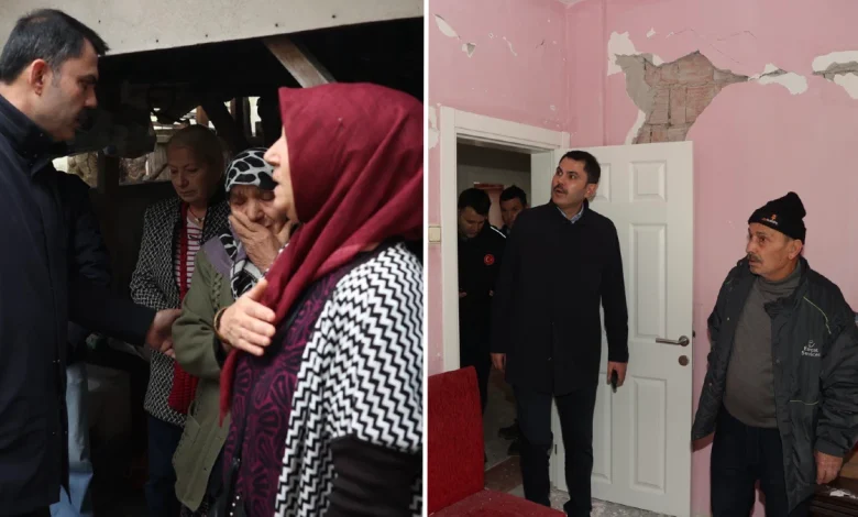 Düzce'deki hasar tespiti