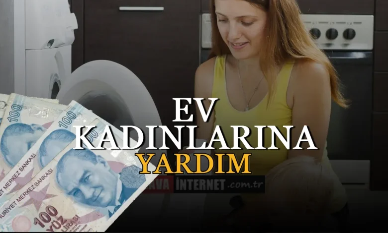 Ev kadınlarına yardım e-devlet