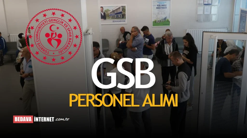 GSB Personel Alımı