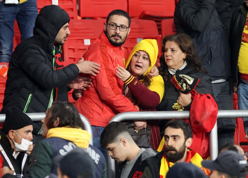 Göztepe - altay olaylı maçı görüntüleri - son durum ve açıklamalar