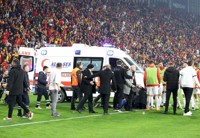 Göztepe - altay olaylı maçı görüntüleri - son durum ve açıklamalar