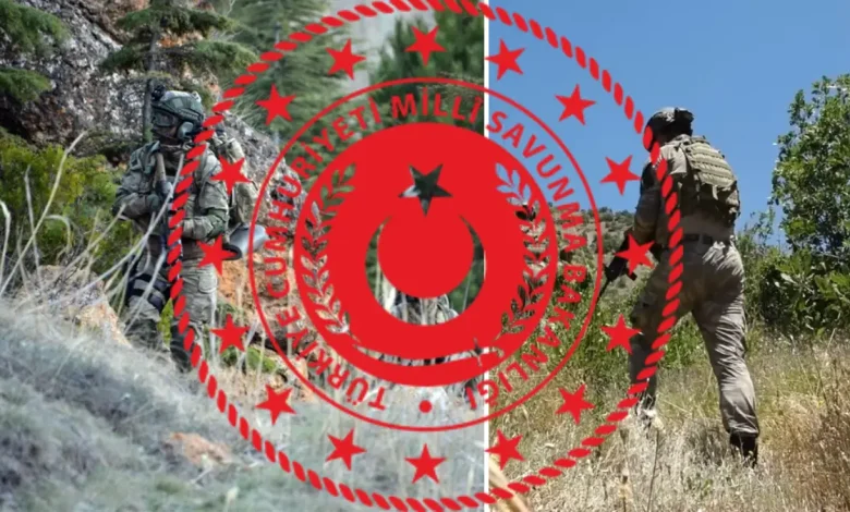 Msb pençe kilit operasyon görüntüleri