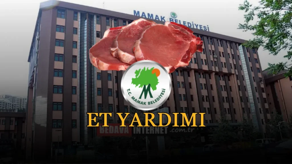 Mamak Belediyesi Et Yardımı Başvurusu