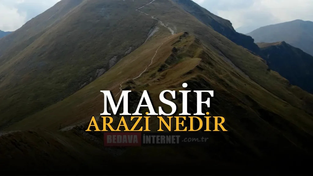 Masif Arazi Nedir