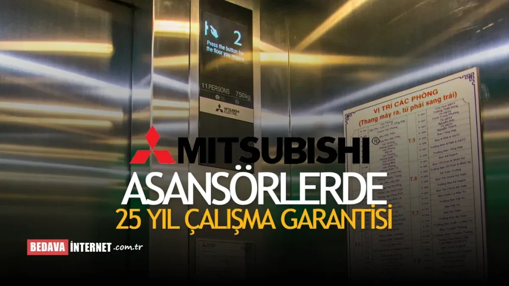 Mitsubishi Electric asansörlerinde