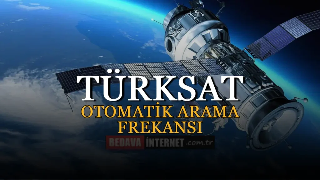 Türksat Otomatik Arama Frekansı
