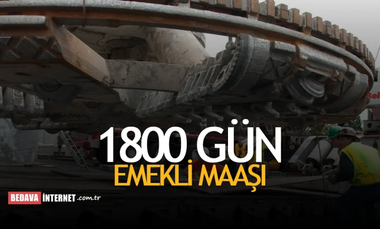1800 günle malulen emekli maaşı ne kadar