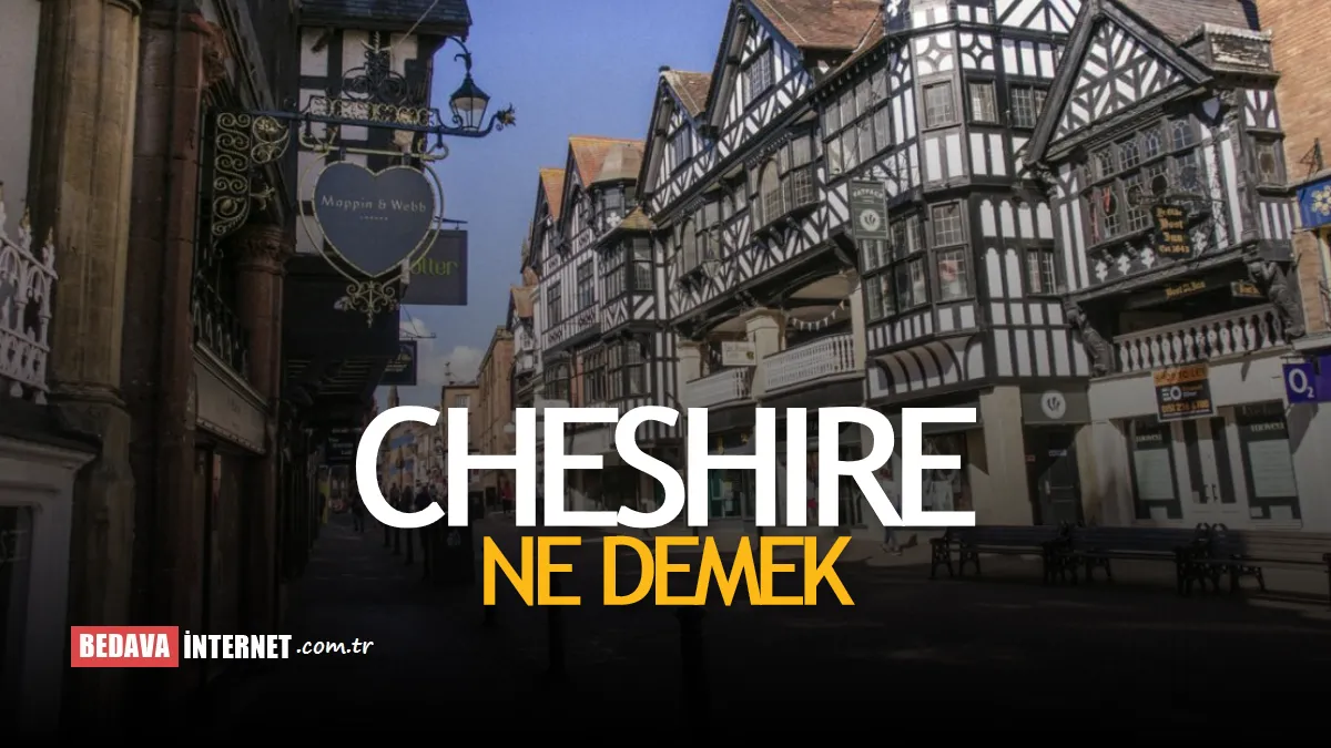 Cheshire ne demek