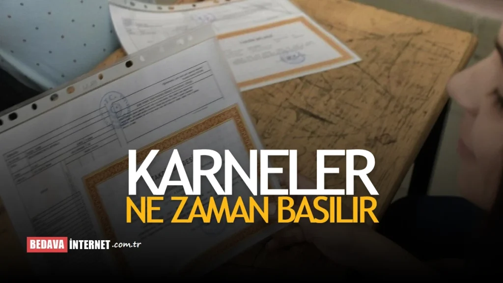 Karneler Ne Zaman Basılır