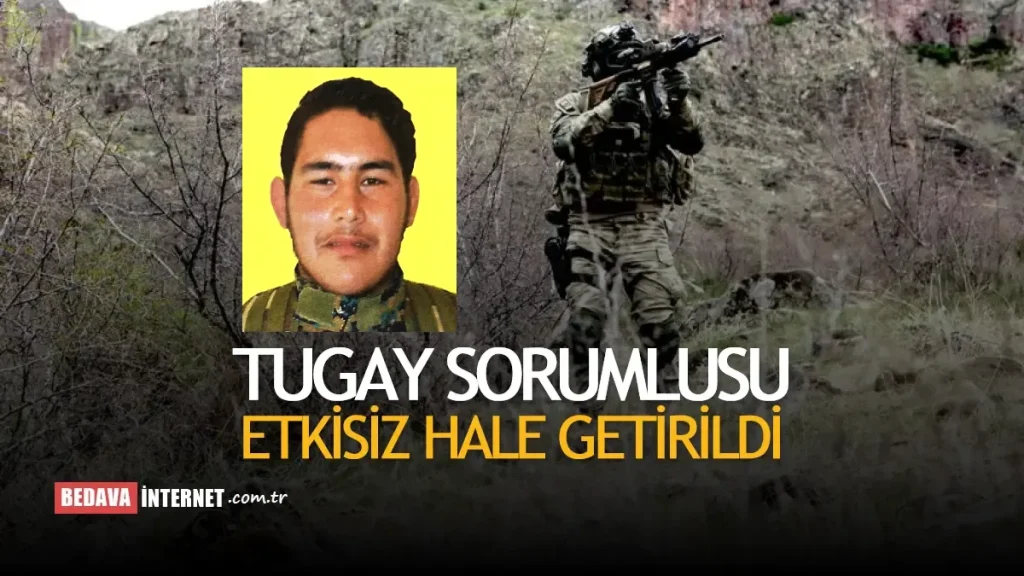 PKK/YPG'nin Tugay Sorumlusu MİT Tarafından Etkisiz Hale Getirildi