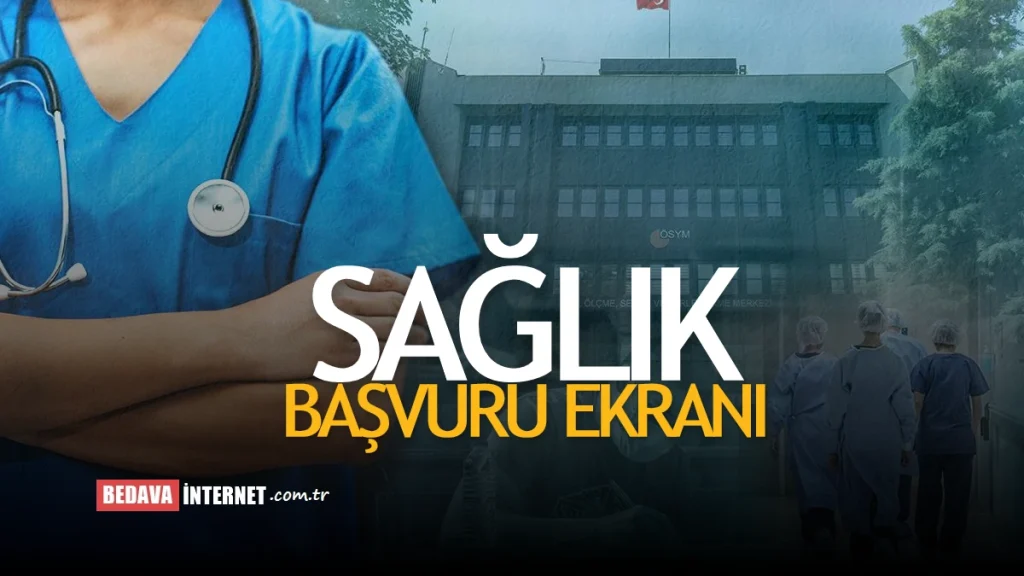 Sağlık BAKANLIĞI İşçi Alımı Başvuru Ekranı