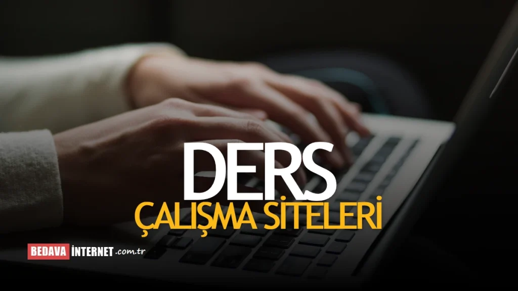 Ders Çalışma Siteleri Ücretsiz