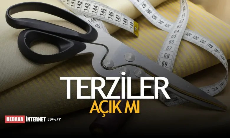 Terziler açık mı