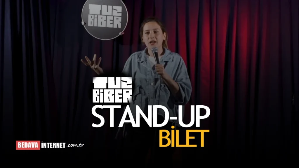 Tuz Biber Stand-Up Bilet