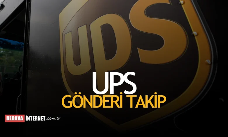 Ups kargo takip