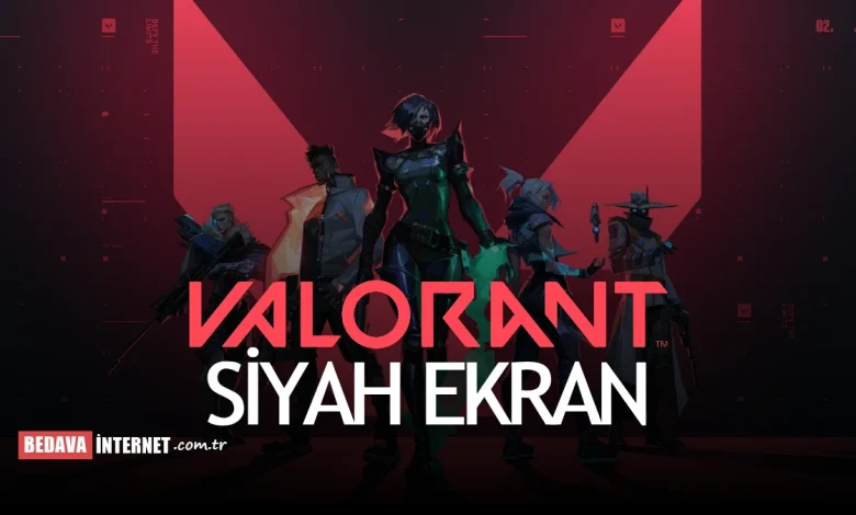 Valorant siyah ekran