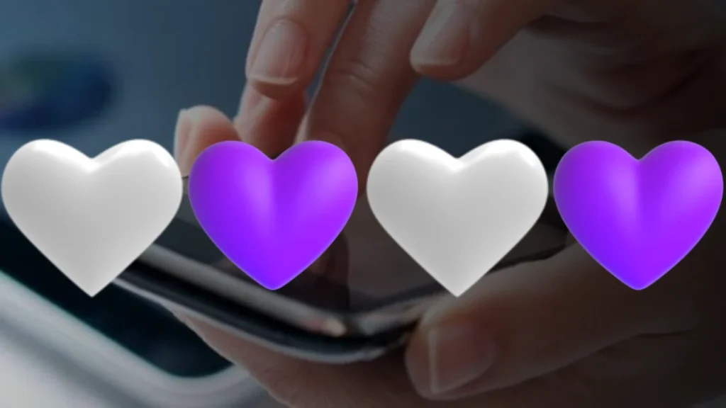Beyaz kalp anlamı: iphone kalp emojisi ne anlama gelir?