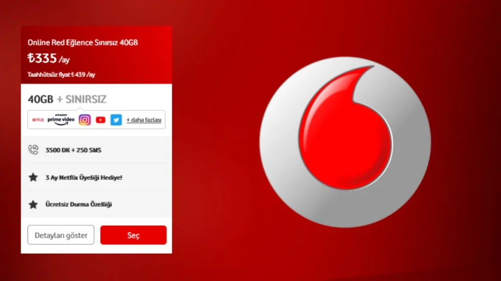 Vodafone numara taşıma faturalı hat