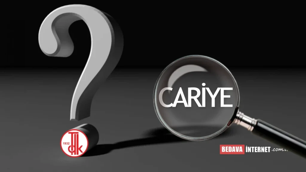 Cariye Ne Demek