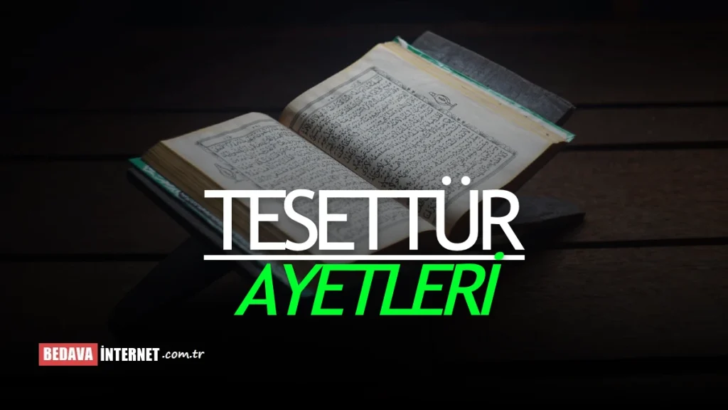 Tesettür Ayetleri