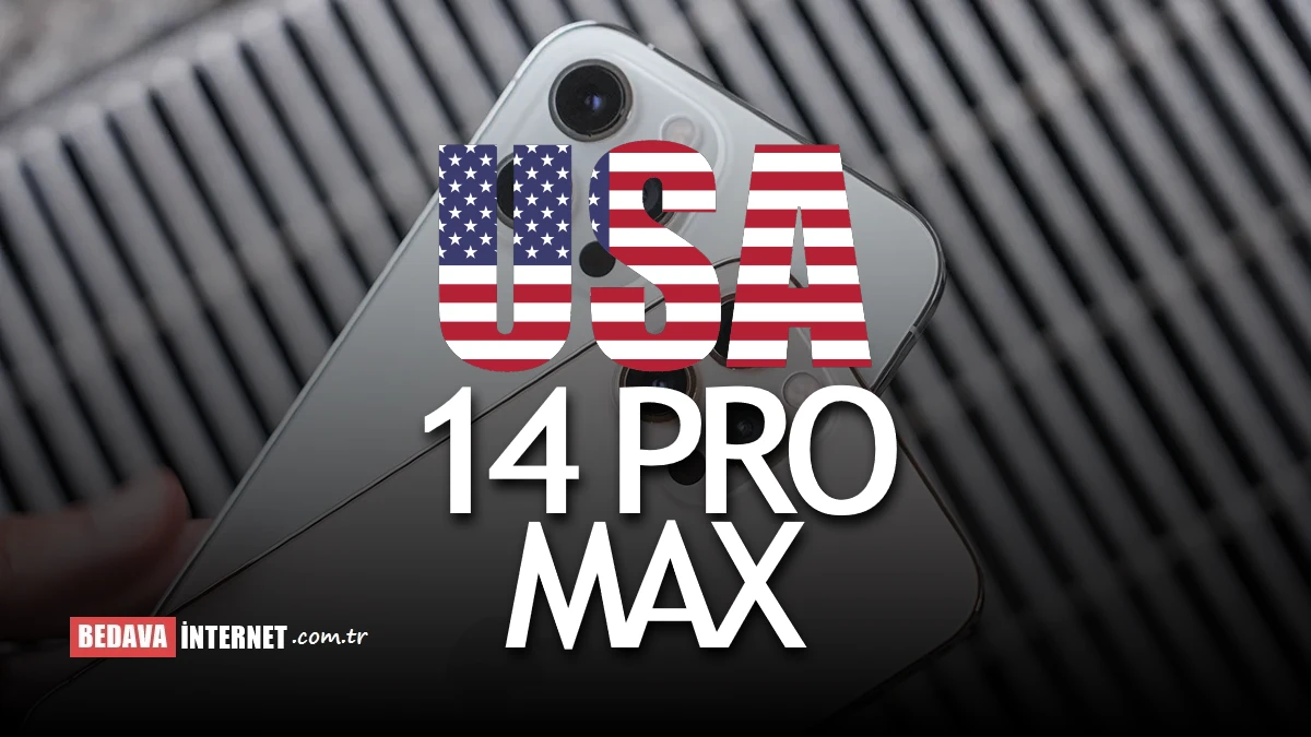 Amerika’da iphone 14 pro max fiyat