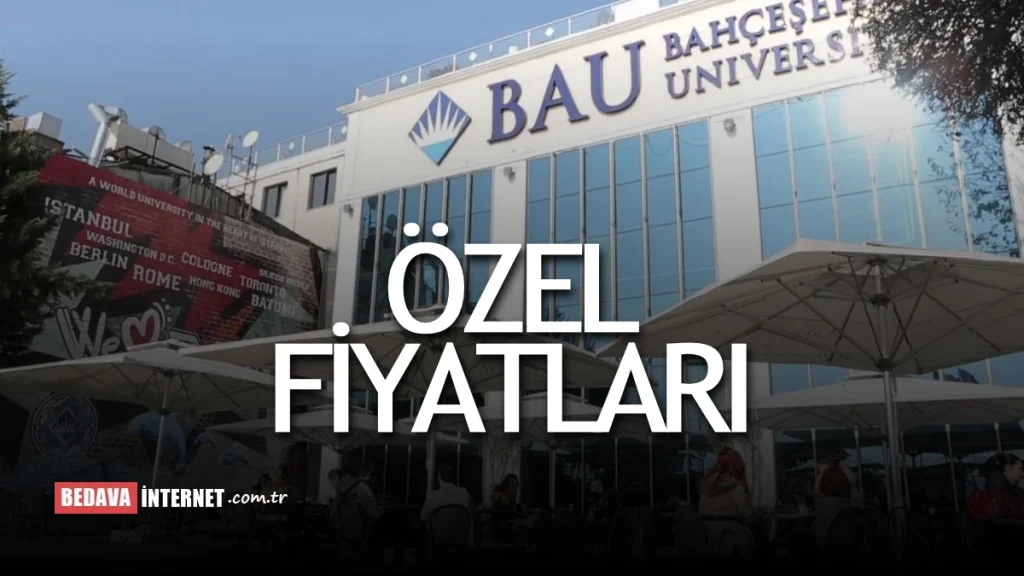Bahçeşehir Üniversitesi Fiyat