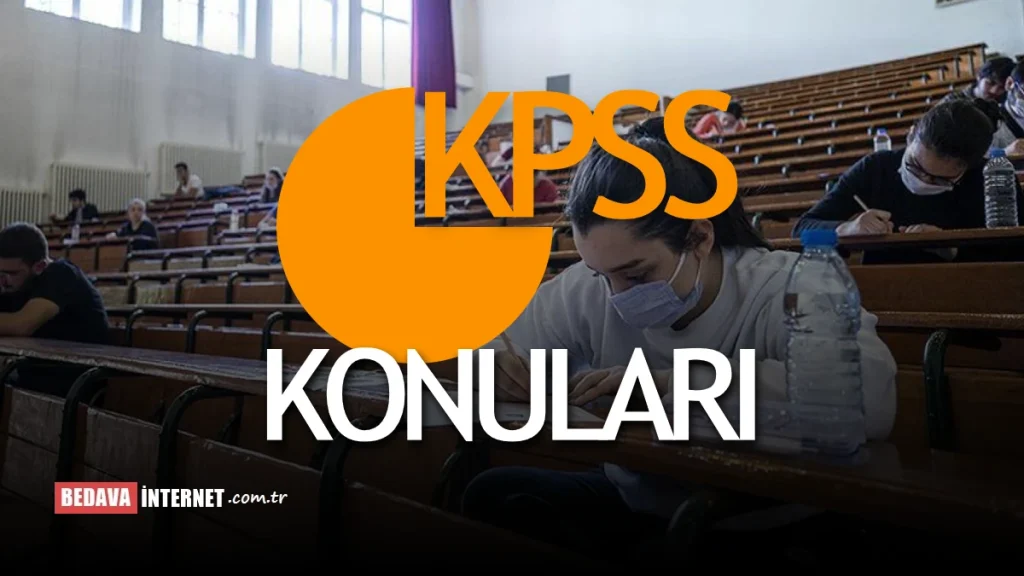 KPSS Ön Lisans Konuları