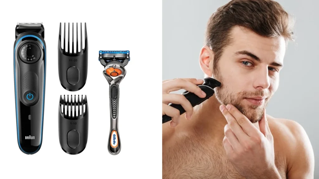 Braun 81705173 sakal kesim tıraş makinesi siyah, gümüş