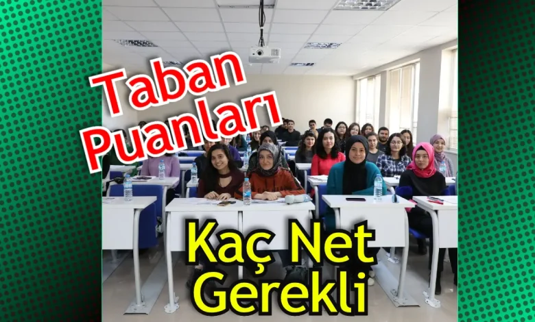 Eczacılık taban puanları