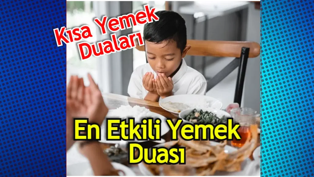 Nimeti Celilullah Bereketi Halilullah Yemek Duası