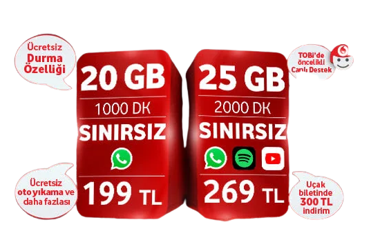 Vodafone whatsapp paketi