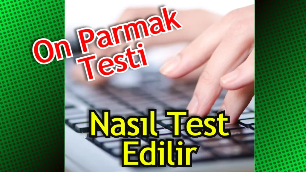 Yazı Yazma Testi