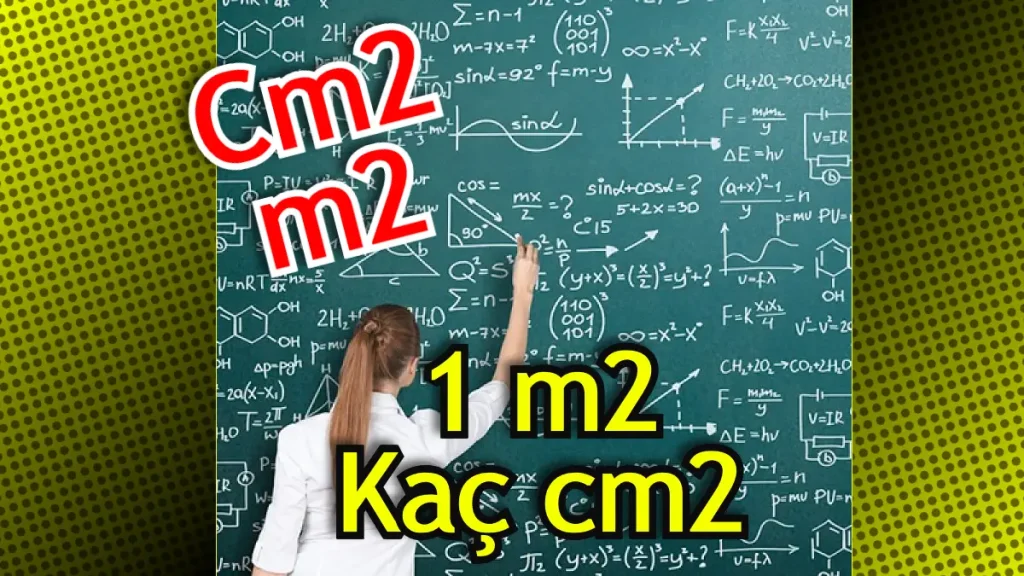 1 m2 kaç cm2