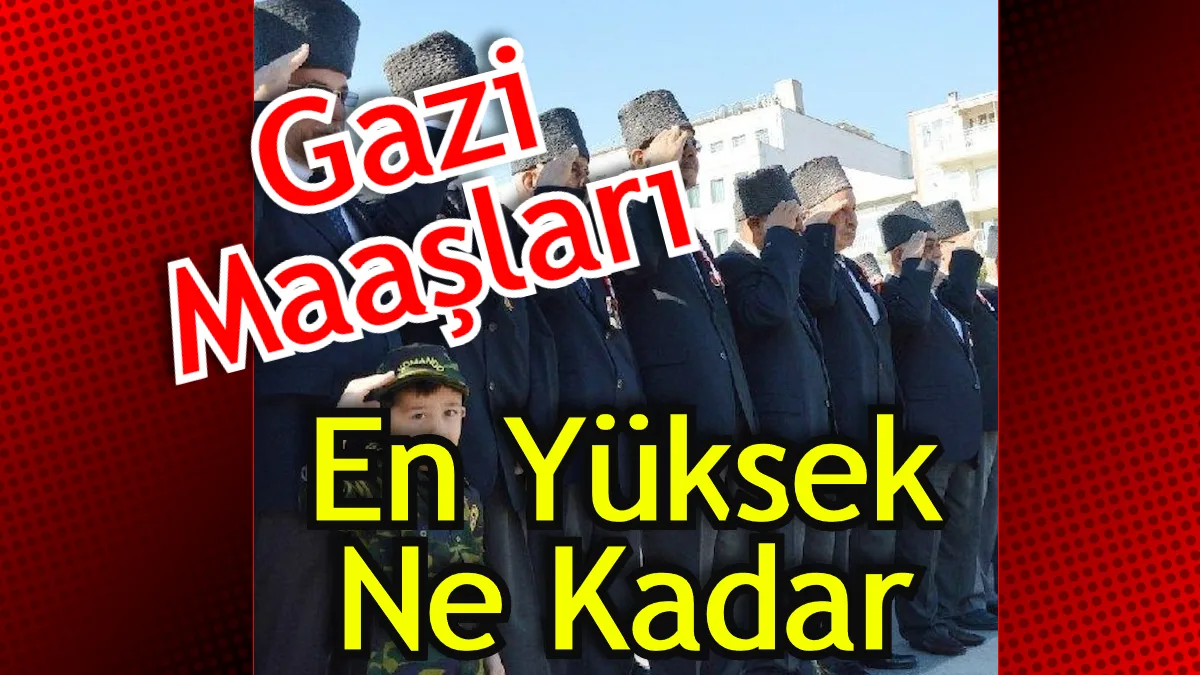 Malul gazi maaşı ne kadar