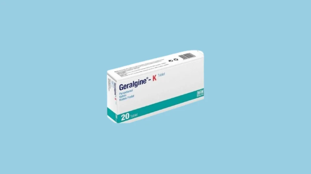 Geralgine-K Yan Etkileri