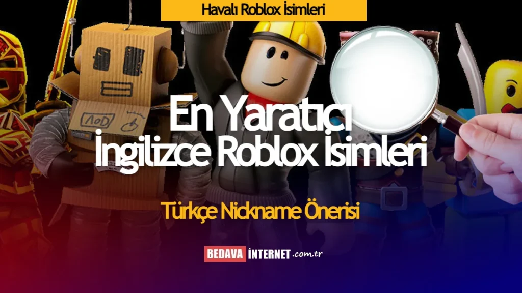 Havalı Roblox İsimleri