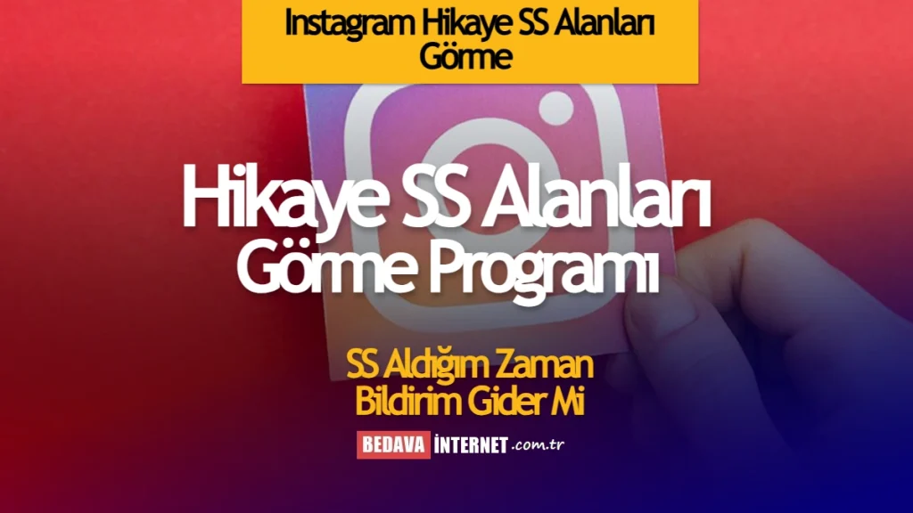 Instagram hikaye ss alınca bildirim