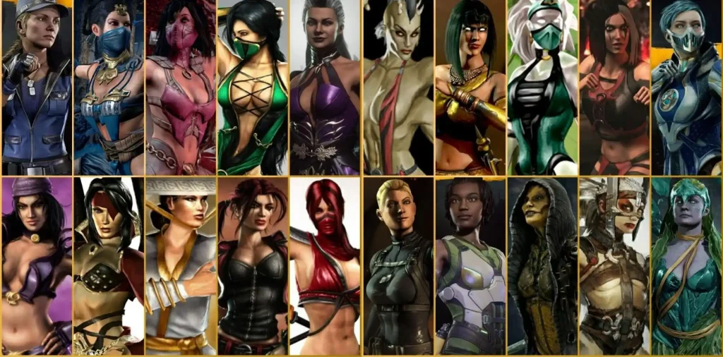 Mortal Kombat Karakterleri Kadın