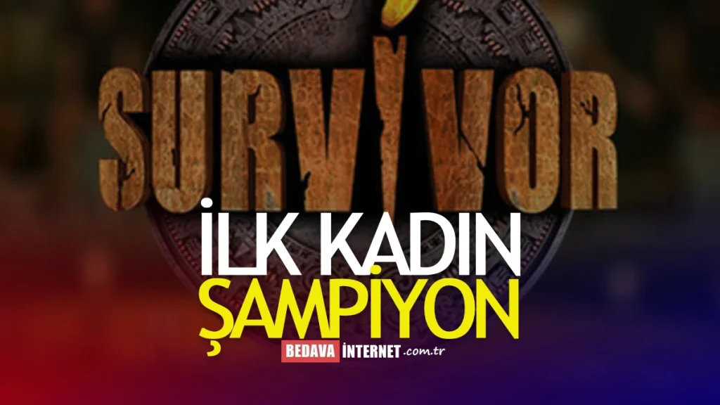 Survivor İlk Kadın Şampiyon