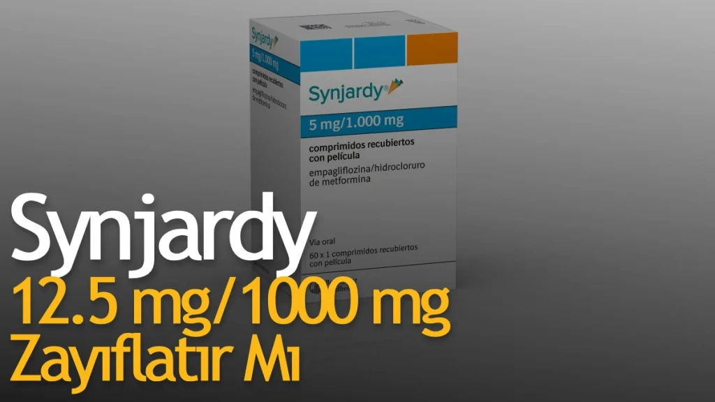 Synjardy 12. 5 mg/1000 mg zayıflatır mı